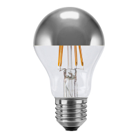 Segula LED lamp E27 | Peer A60 | Filament | Kopspiegel | Zilver | 2700K | Dimbaar | 3.2W (26W)  LSE00133