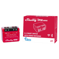 Shelly 1PM Mini module Gen3 | Bluetooth, WiFi | Rood  LSH00035