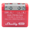Shelly 1PM Mini module Gen4 | Bluetooth, WiFi, Zigbee | Rood  LSH00108 - 1