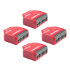 Shelly 1PM module Gen4 | Bluetooth, WiFi, Zigbee | Rood | 4 stuks LSH00151 - 1