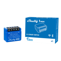 Shelly 1 Mini module Gen3 | Bluetooth, WiFi | Blauw  LSH00034