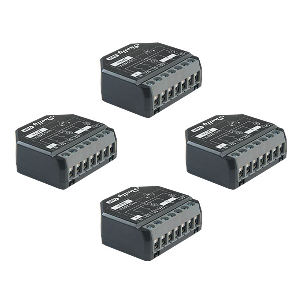 Shelly 2PM Gen4 module | WiFi, Bluetooth, Zigbee | Zwart | 4 stuks LSH00146 - 1