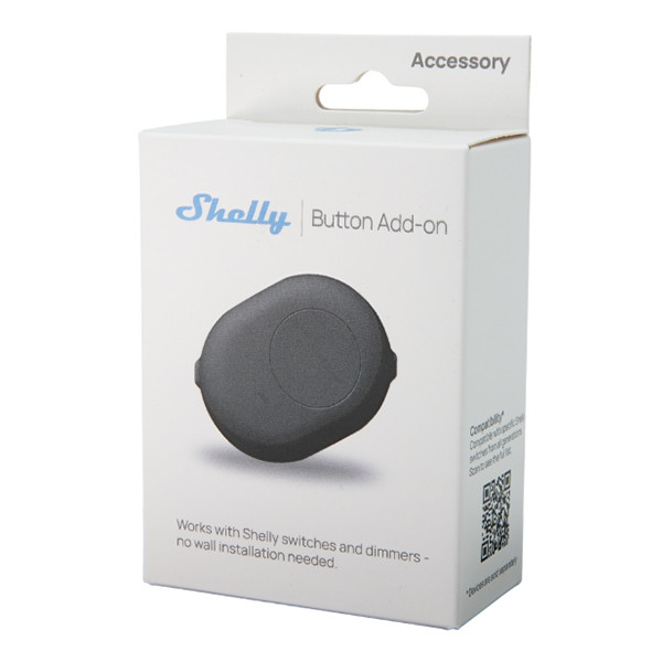 Shelly Button Add-On | Zwart LSH00140 - 1