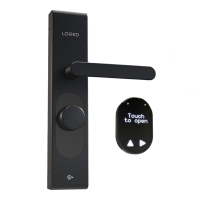 Loqed Touch Smart Lock | Wifi, Bluetooth | Zwart LSH00131