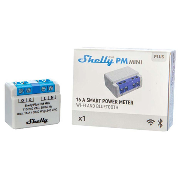Shelly Plus PM Mini module | Bluetooth, WiFi | Wit  LSH00003 - 1