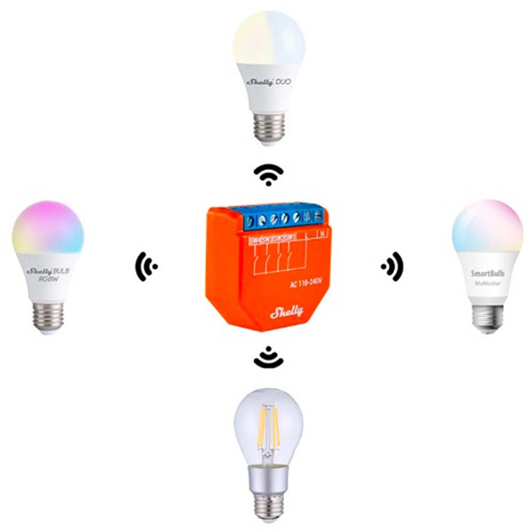 Shelly Plus i4 module | Bluetooth, WiFi | Oranje  LSH00009 - 5