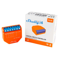 Shelly Plus i4 module | Bluetooth, WiFi | Oranje  LSH00009