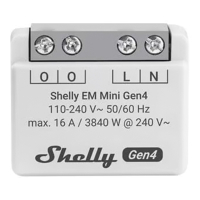Shelly Slimme energiemeter | EM Mini Gen4 | 3840 W | WiFi | Wit LSH00148