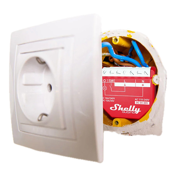 Shelly Slimme inbouwschakelaar | Wave 1PM LR | Z-Wave LSH00188 - 4