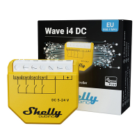 Shelly Slimme module | Wave i4 DC | Z-Wave | Geel LSH00178