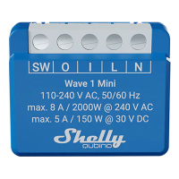 Shelly Slimme schakelaar | Wave 1 Mini | Z-Wave | Blauw LSH00176
