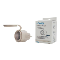 Shelly Smart Plug S Gen3 | Max. 2500W | IP44 | Mokka