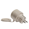 Shelly Smart Plug S Gen3 | Max. 2500W | IP44 | Mokka  LSH00103 - 4