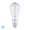 Shelly Smart lamp E27 | Edison ST64 | 2700K | Vintage | Helder | 7W  LSH00044 - 1
