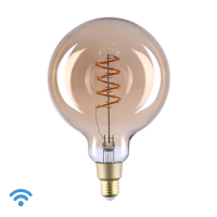 Shelly Smart lamp E27 | Globe G125 | 2700K | Vintage | Amber | 4W  LSH00045
