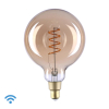 Shelly Smart lamp E27 | Globe G125 | 2700K | Vintage | Amber | 4W  LSH00045 - 1