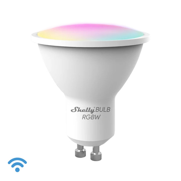 Shelly Smart lamp GU10 | Duo RGBW | RGB + 4000K | 5W  LSH00048 - 1