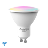 Shelly Smart lamp GU10 | Duo RGBW | RGB + 4000K | 5W  LSH00048