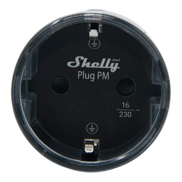 Shelly Smart plug | inclusief energiemeter | Max. 3680W | WiFi | IP20 | Zwart (NL) LSH00138 - 3