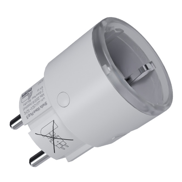 Shelly Smart plug | inclusief energiemeter | Wave Plug S LR | Max. 2500W | Z-Wave | IP20 | Wit LSH00187 - 2