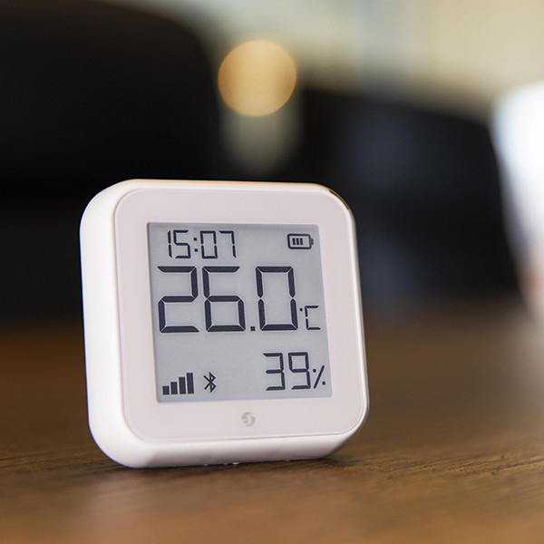 Shelly Temperatuur- en luchtvochtigheidssensor H&T Gen3 | WiFi, Bluetooth | Wit  LSH00105 - 4