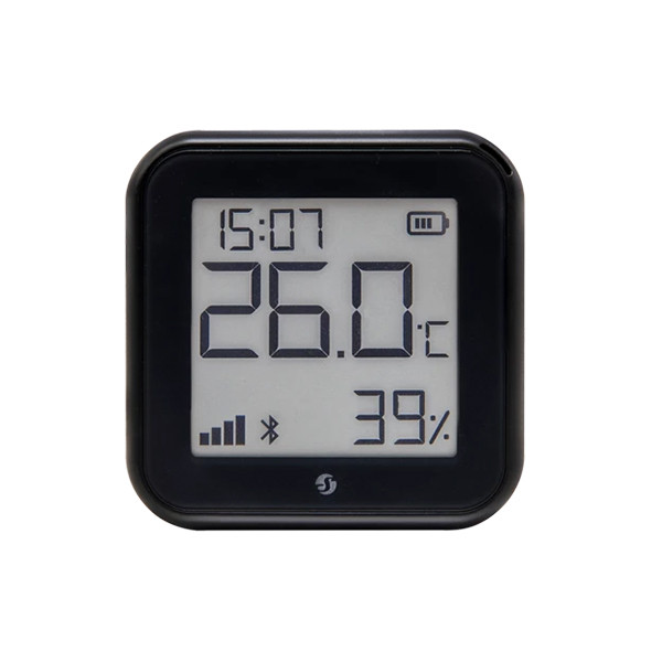 Shelly Temperatuur- en luchtvochtigheidssensor H&T Gen3 | WiFi, Bluetooth | Zwart  LSH00039 - 1