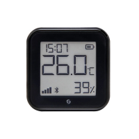 Shelly Temperatuur- en luchtvochtigheidssensor H&T Gen3 | WiFi, Bluetooth | Zwart  LSH00039
