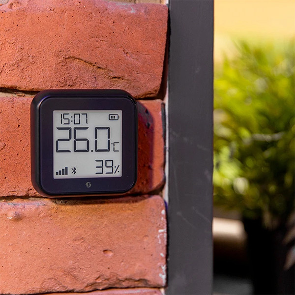 Shelly Temperatuur- en luchtvochtigheidssensor H&T Gen3 | WiFi, Bluetooth | Zwart  LSH00039 - 3