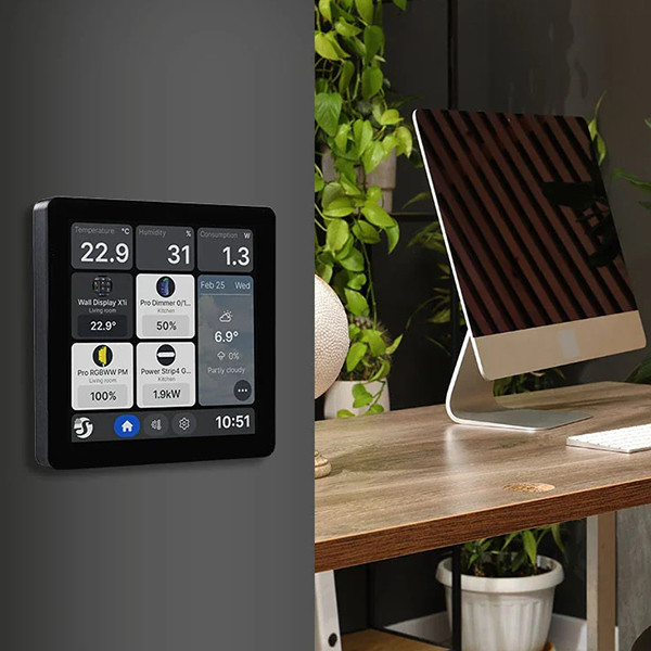 Shelly Wall Display X1i | Bluetooth, WiFi | Zwart LSH00195 - 7