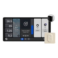 Shelly Wall Display X2 (Zilver) + BLU temperatuur- en luchtvochtigheidssensor (Ivoor)