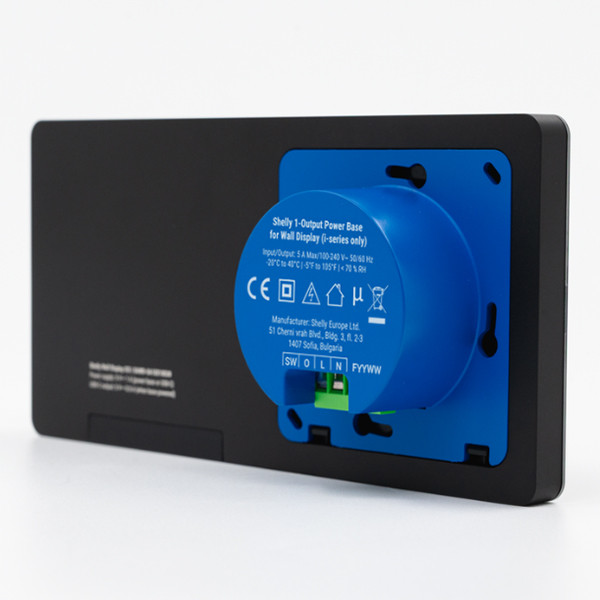 Shelly Wall Display X2i | Bluetooth, WiFi | Zwart LSH00142 - 4