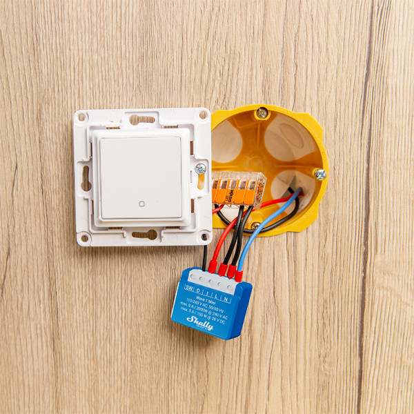 Shelly Wave 1 Mini LR | Z-Wave | Blauw LSH00126 - 5
