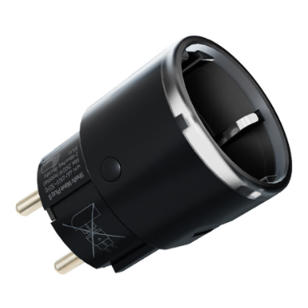 Shelly Wave Plug S | Max. 2500W | Zwart LSH00128 - 1