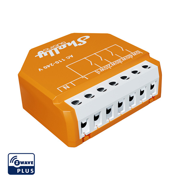 Shelly Wave i4 LR module | Z-Wave | Oranje LSH00125 - 2