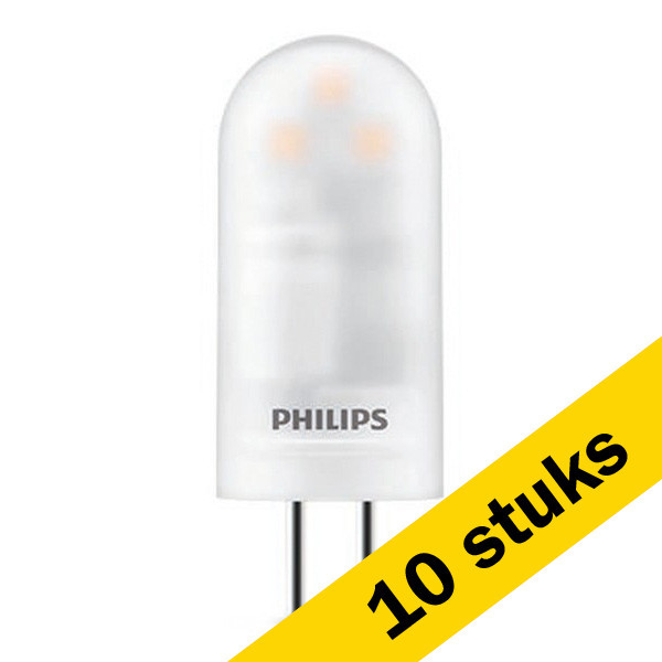 Signify Aanbieding: 10x Philips G4 LED capsule | SMD | Mat | 2700K | 1.8W (20W)  LPH00850 - 1
