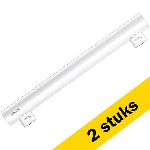 Signify Aanbieding: 2x: Philips Philinea LED buislamp | S14s | 30 cm | 2700K | 2.2W (35W)  LPH02492 - 1