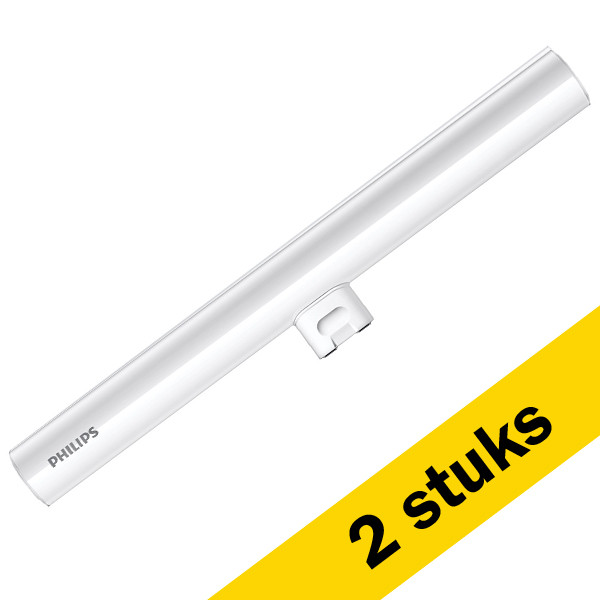 Signify Aanbieding: 2x Philips Philinea LED buislamp | S14d | 30 cm | 2700K | 2.2W (35W)  LPH02496 - 1