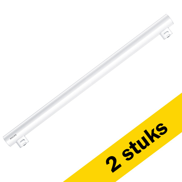 Signify Aanbieding: 2x Philips Philinea LED buislamp | S14s | 50 cm | 2700K | 3.5W (60W)  LPH02494 - 1