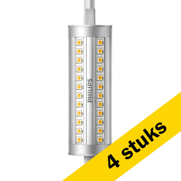 Signify Aanbieding: 4x Philips R7S led-lamp 118 mm 4000K 14W (100W)  LPH00506 - 1