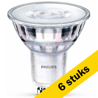 Signify Aanbieding: 6x Philips GU10 LED spot | 4000K | Dimbaar | 4W (50W)  LPH00208