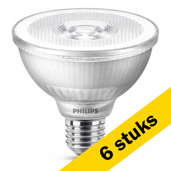 Erge, ernstige Demonstreer Lodge Aanbieding: 6x Philips PAR30S LED lamp | E27 | Reflector | 2700K | Dimbaar  | 9.5W (75W) Signify 123led.nl