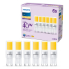 Signify Philips G9 LED capsule | 2700K | Helder | 3.2W (40W) 6 stuks  LPH03045