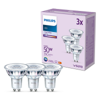 Signify Philips GU10 LED spot | 4000K | 4.6W (50W) | 3 stuks  LPH03040