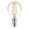 Philips LED lamp | E14 | Kogel | Filament | 2700K | 4.3W (40W)