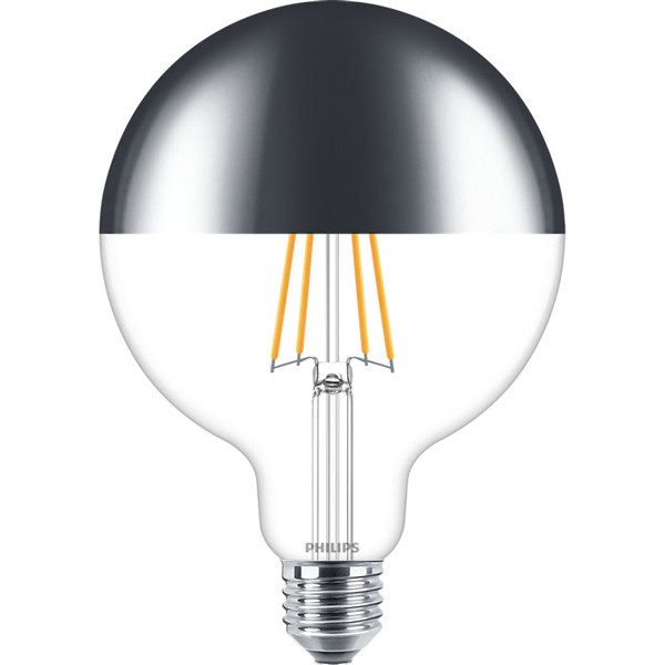 lancering Smederij Maestro Philips LED lamp | E27 | Globe G120 | Kopspiegel | 2700K | Dimbaar 7.2W  (50W) Signify 123led.nl