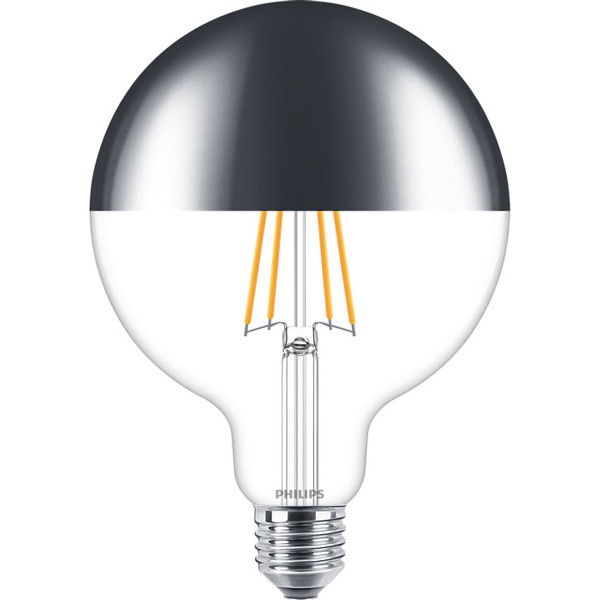 Philips LED lamp | E27 | G120 | Kopspiegel | 2700K | Dimbaar 7.2W Signify 123led.nl
