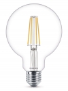 Philips LED lamp | E27 | Globe G93 | Filament | 2700K | 7W (60W)