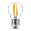 Philips LED lamp | E27 | Kogel | Filament | 2700K | 6.5W (60W)