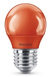 Signify Philips LED lamp | E27 | Kogel | Rood | 3.1W (25W)  LPH00473