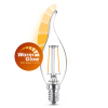 Signify Philips LED lamp | WarmGlow | E14 | Sierkaars | Filament | 2200-2700K | 3.4W (40W)  LPH02563